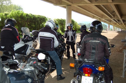 Membres lors d'une formation