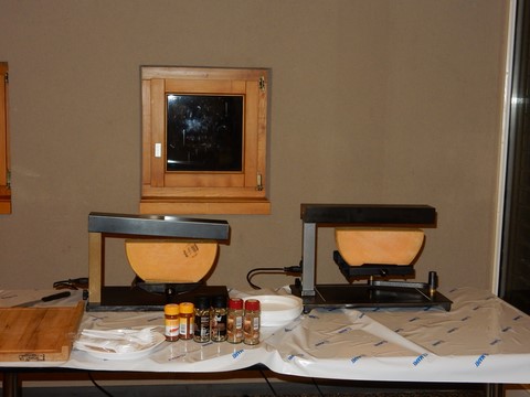 Rangée de motos des membres